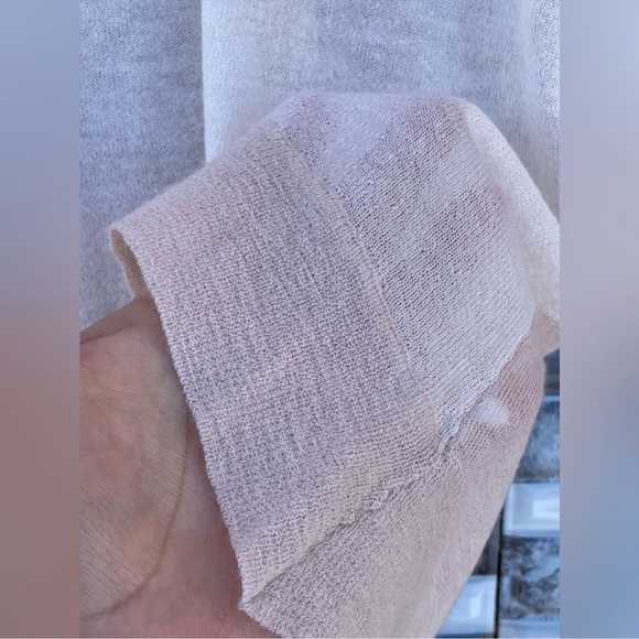 Enza costa pullover sweater sheer top small - Picture 4 of 7